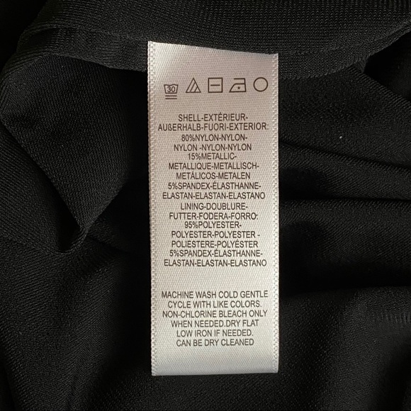 COSMOPOLITAN DRESS THE POPULATION Trista Strappy Dress L - Picture 11 of 12